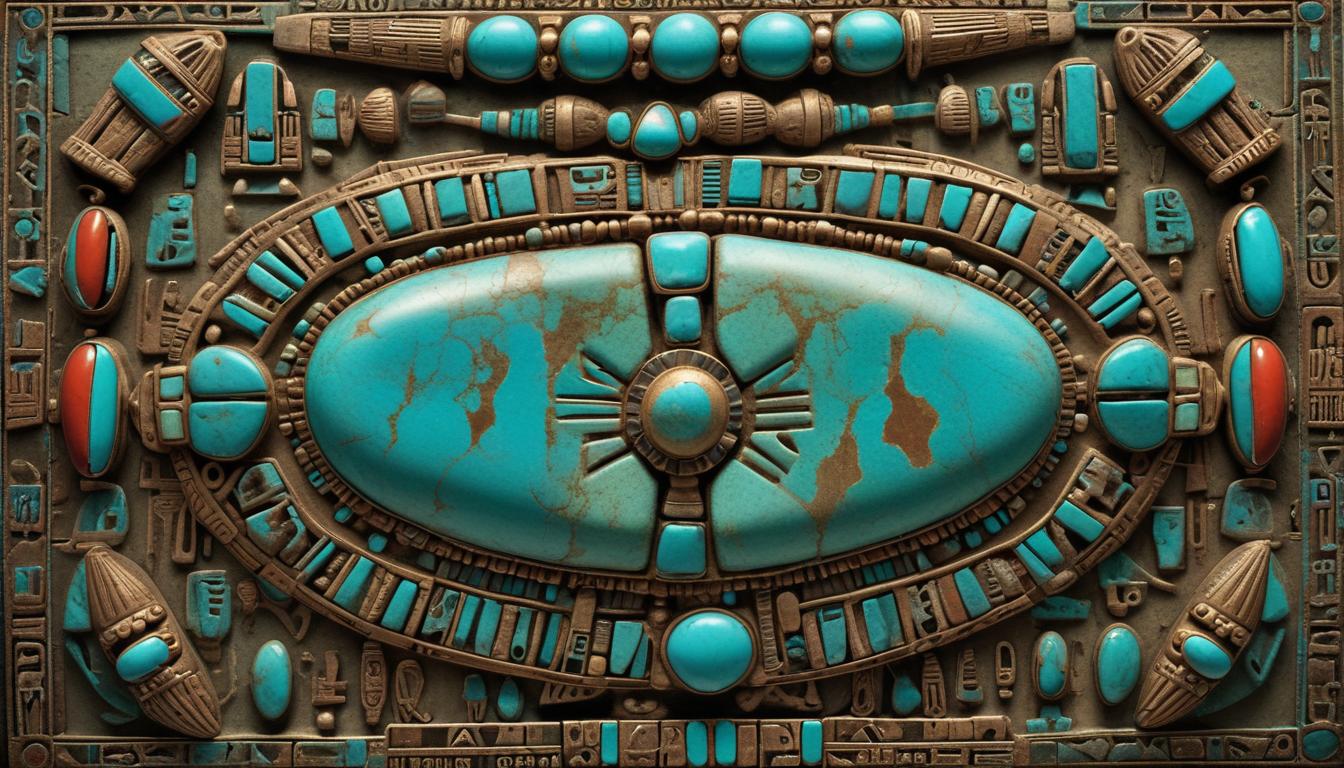 تاریخچه و اهمیت فرهنگی سنگ فیروزه در تمدن‌های باستانی